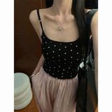  Áo 2 dây chấm bi 3 màu 