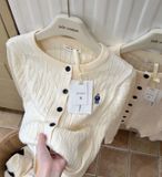  Áo cardigan thêu gấu 6 màu 0822279 ORDER 
