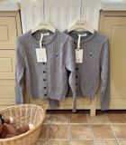  Áo cardigan thêu gấu 6 màu 0822279 ORDER 