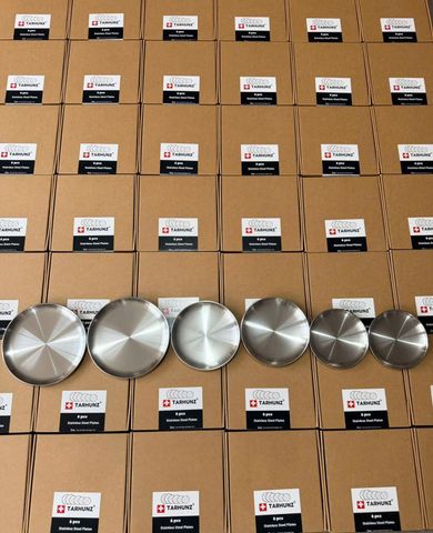  Set 6 đĩa inox 0811169 ORDER 