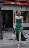  Đầm lụa URBAN OUTFITTER dáng dài 