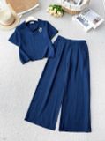  Set bộ LINEN đũi VÂN TRANG 0626 G3T2 