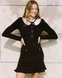  Đầm Self- Portrait màu đen 0857520 G12-T2T ĐK 