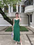  Đầm lụa URBAN OUTFITTER dáng dài 