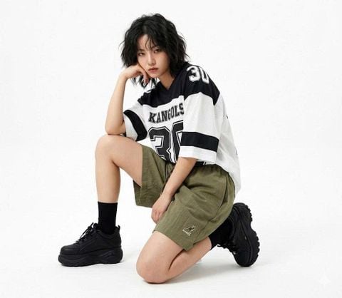  Quần short kaki lụa KANGOL G10T3P 