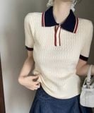  Áo polo len MARITHE 0716199  G12T2T 