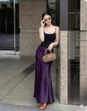  Chân váy lụa 1219922 G11-T1 ĐK 