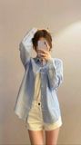  Áo sơ mi POLO thêu ngựa 0521198 G9T3P 