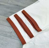  Áo UNIQLO trắng tay cổ viền G1T1 