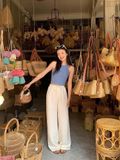  Quần LINEN CALVIN KLEIN 0625 G13T2 