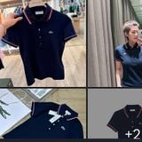  Áo Lacoste polo đỏ rượu 01268 