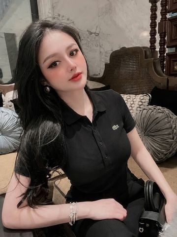 Áo POLO LACOSTE 2 màu trắng đen 250511 ORDER 