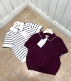  Polo len dệt viền ren 0722265 