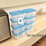  Set 4 hộp trữ đông 700ML 0725169 ORDER 