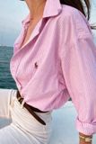  Sơ mi Ralph Polo kẻ hồng 