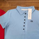  Áo polo CK nữ 4 màu 14230012 G11T3T SALE 