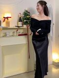  Chân váy lụa 1219922 G11-T1 ĐK 