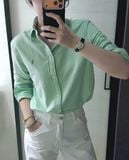  Sơ mi Ralph Polo Xanh M4 