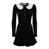  Đầm Self- Portrait màu đen 0857520 G12-T2T ĐK 