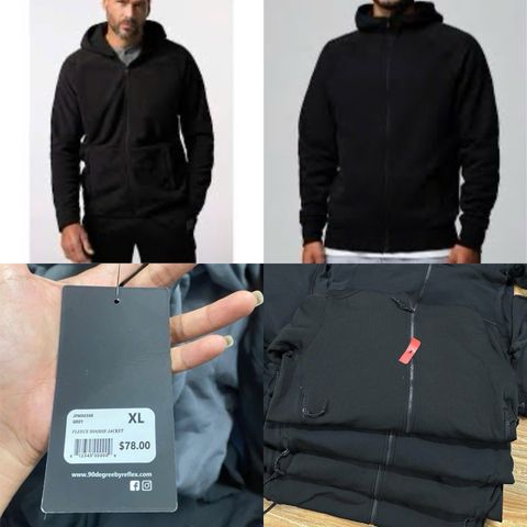  Áo nỉ nam 90DEGREE 09145 SẴN 