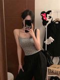  Áo 2 dây chấm bi 3 màu 