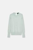  Áo ZARA tiffany blue knit 0830188 đang chờ về 
