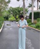  Set bộ LINEN đũi VÂN TRANG 0626 G3T2 