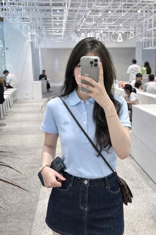  Áo Polo Lacoste Xanh Nhạt ORDER 