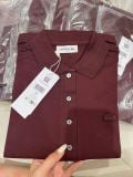  Áo Lacoste polo đỏ rượu 01268 