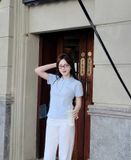  Áo Polo Lacoste Xanh Nhạt ORDER 