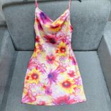  Đầm lụa URBAN OUTFITTER nhiều màu 