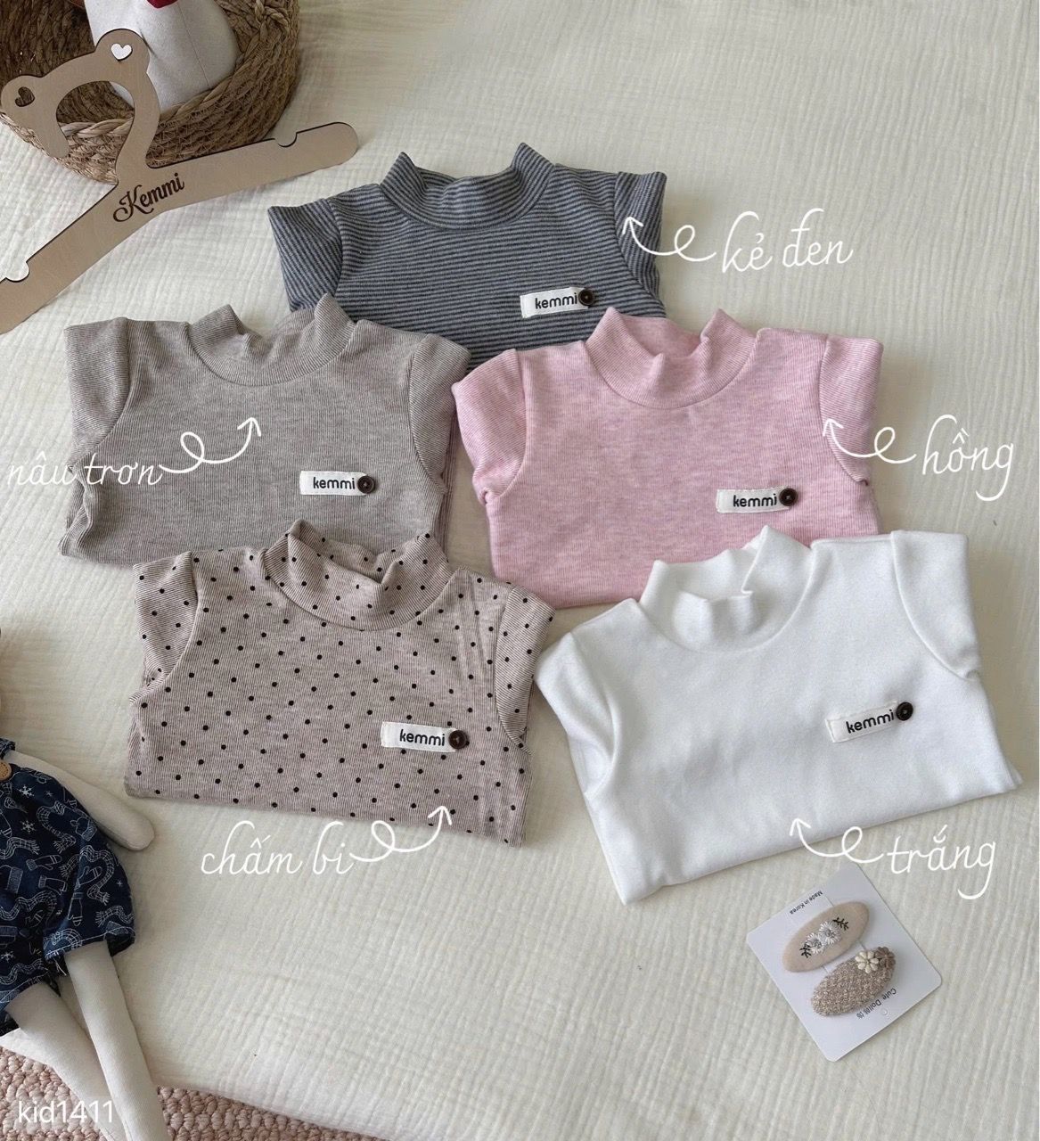  Áo giữ nhiệt kids 5 màu SA G10-T2P ĐK 
