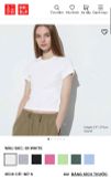  Áo phông UNIQLO nữ 8 màu G11T2P 
