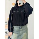  Áo gió AERIE xanh đen 1216530 G5T2 ĐK SALE 