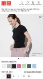  Áo phông UNIQLO nữ 8 màu G11T2P 
