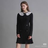  Đầm Self- Portrait màu đen 0857520 G12-T2T ĐK 