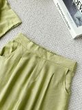  Set bộ LINEN đũi VÂN TRANG 0626 G3T2 