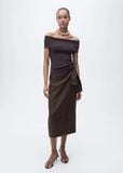  Chân váy Mango LINEN G12-T1T 0318527 SALE 