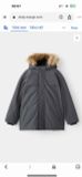  Parka PHAO MANGO  mũ viền có lông G9T4P 