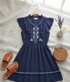  Đầm Roem 1 màu Navy sale lẻ sz 