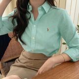  Sơ mi Ralph Polo Xanh M4 