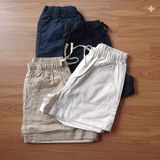  Quần short linen UNIQLO 4 màu G14 