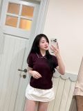  Polo len dệt viền ren 0722265 