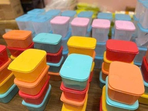  Set hộp TUPPER nhiều màu mã 72 700ml Sẵn 