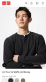  Áo UNIQLO cổ trụ 071799 G10T2P 