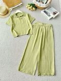  Set bộ LINEN đũi VÂN TRANG 0626 G3T2 