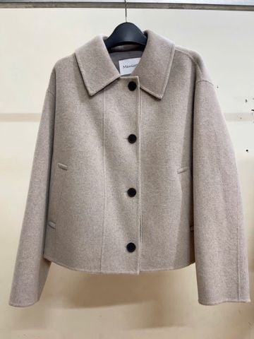  Áo dạ khâu tay trơn màu có cổ 1167022 G15 DK 