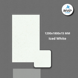 Đá nung kết Iced White 1200*1800*15mm