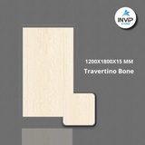 Đá nung kết Travertino Bone 1200*1800mm
