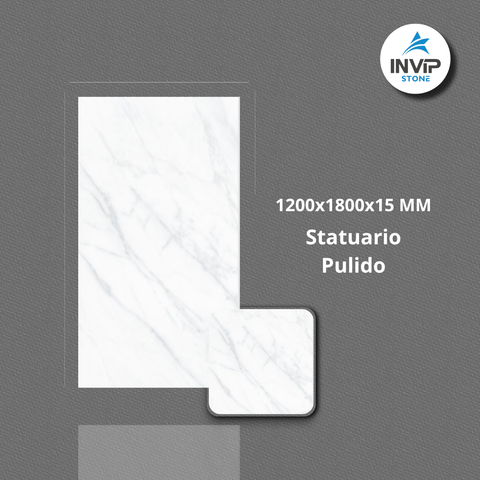 Đá nung kết Statturio Pulido 1200*1800*15mm